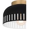 Quoizel Flush Mount Flush Mount 1 Light Matte Black QFL6208MBK - alternate 2